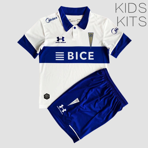 Kids Universidad Católica 2022 85th Anniversary Jersey and Short Kit