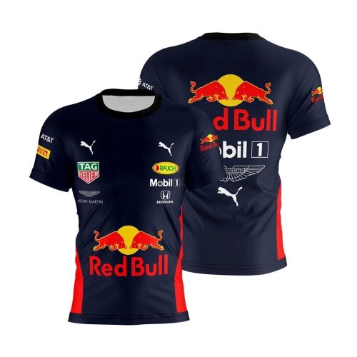 Oracle Red Bull Racing F1 2022 Graphic Team T-Shirt Navy