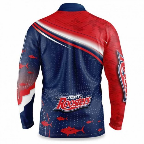 Sydney Roosters 2022 Men's Fishfinder Fishing Polo Shirt