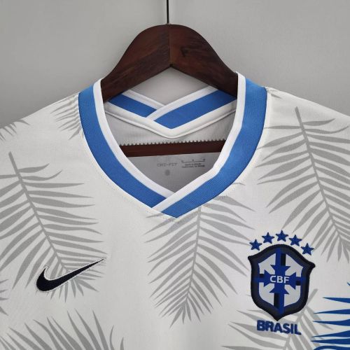 Thai Version Women's Brazil 2022 Special Jersey - White