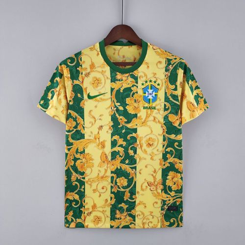 Thai Version Brazil 2022 Special Jersey - Yellow