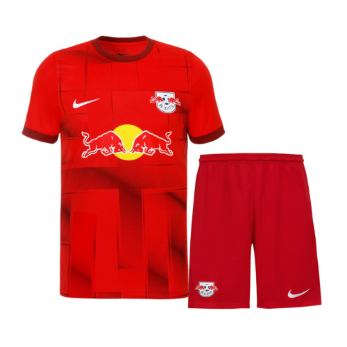 Kids RB Leipzig 22/23 Away Jersey and Short Kit
