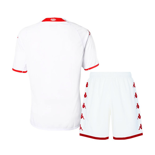 Kids AS Monaco 22/23 Home Jersey and Short Kit