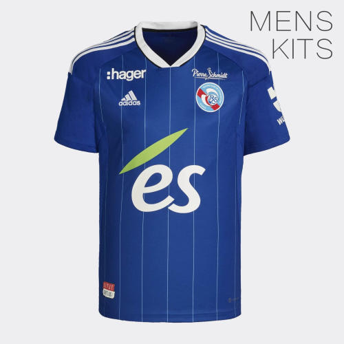 RC Strasbourg Alsace 22/23 Home Jersey and Short Kit