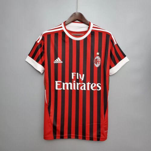 AC Milan 2011/2012 Home Retro Jersey