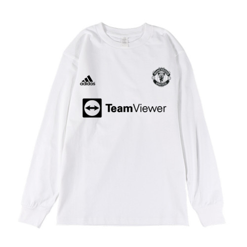 Man Utd  Fans Team L/S T-Shirt White