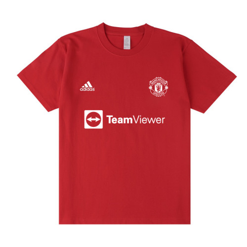 Man Utd  Fans Team T-Shirt Light Red