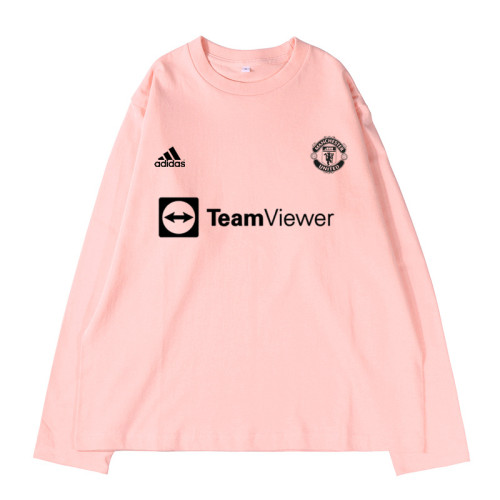 Man Utd  Fans Team L/S T-Shirt Pink