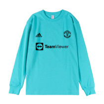 Man Utd  Fans Team L/S T-Shirt Lake Blue
