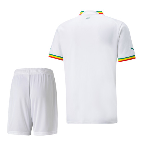 Senegal 2022 Home Jersey and Short Kit