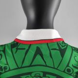 Kids Retro Mexico 1998 World Cup Home Jersey and Short Kit