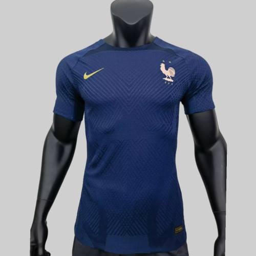 Player Version France 2022 Pre Match Authentic Jersey