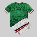 Retro Mexico 1998 World Cup Home Jersey and Short Kit