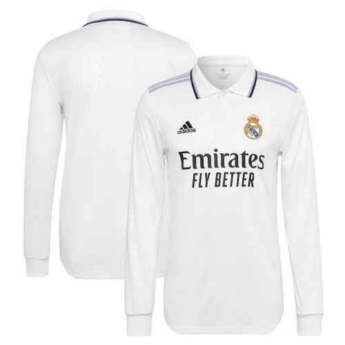 Player Version Real Madrid 22/23 Home Authentic L/S Jersey