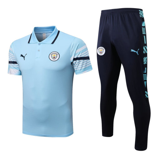 Manchester City 22/23 Polo and Pants Set C928