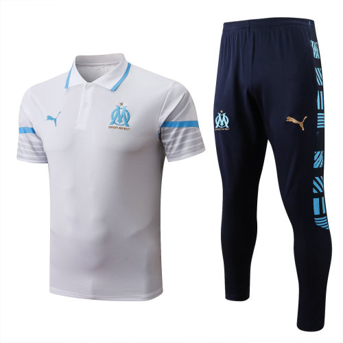 Olympique Marseille 22/23 Polo and Pants Set C927