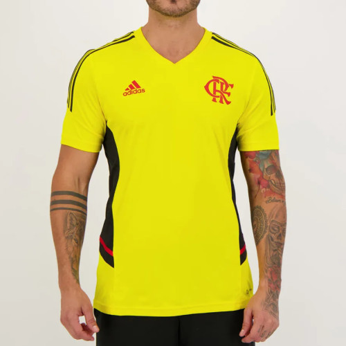 Thai Version Flamengo 2022 Training Jersey Yellow