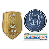 FIFA World Champions 2018 + UCL Honour 14 + Foundation for children Patch