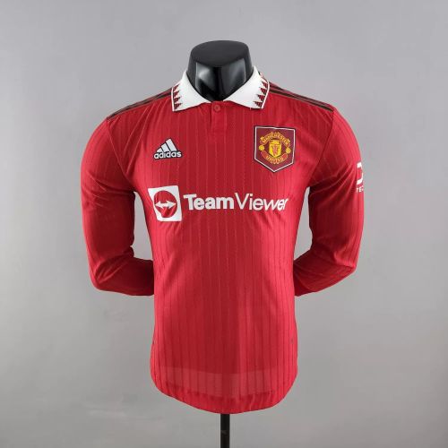 Player Version Man Utd 22/23 Home Authentic L/S Jersey