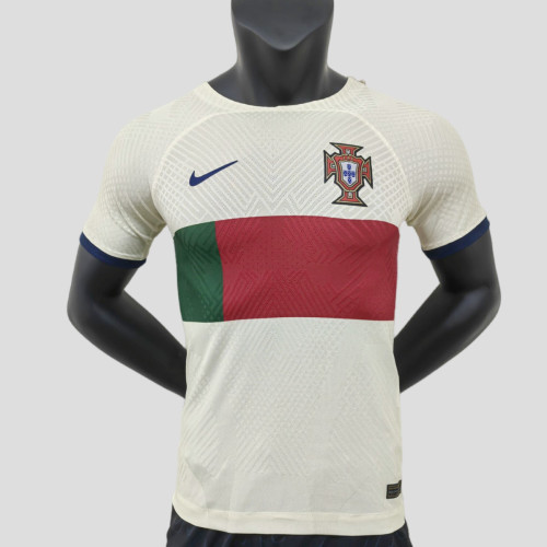 Player Version Portugal 2022 World Cup Away Authentic Jersey