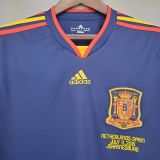 Spain 2010 World Cup Away Retro L/S Jersey
