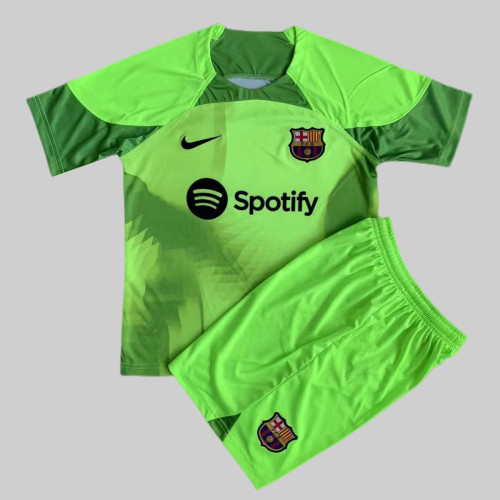 Barcelona 22/23 Goalkeeper Jersey and Short Kit