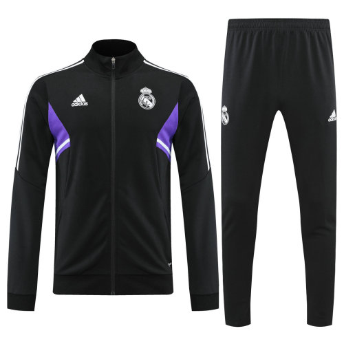 Real Madrid 22/23 Training Jacket and Pants Set Black