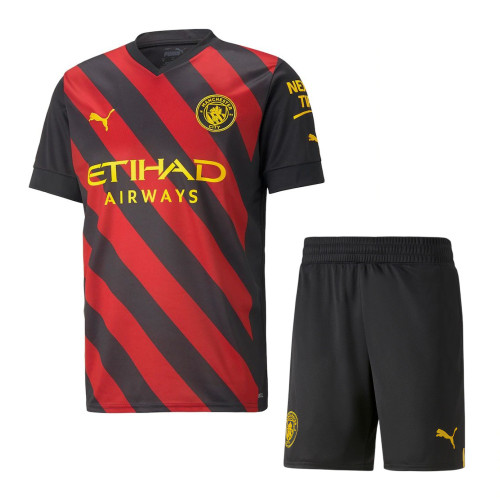 Manchester City 22/23 Away Jersey and Short Kit