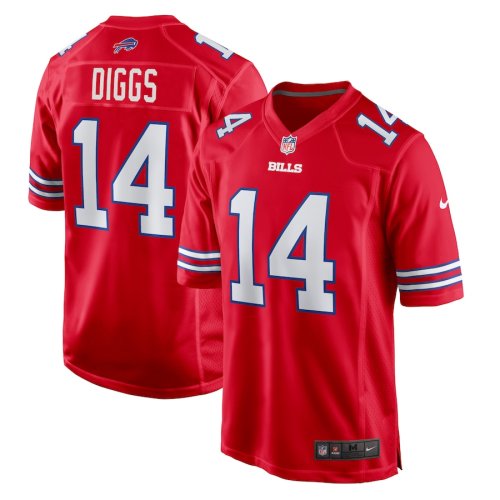 Men's Stefon Diggs Red Player Limited Team Jersey