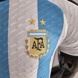 Player Version Argentina 2022 World Cup Home Authentic Jersey