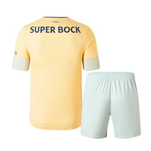 Kids FC Porto 22/23 Away Jersey and Short Kit