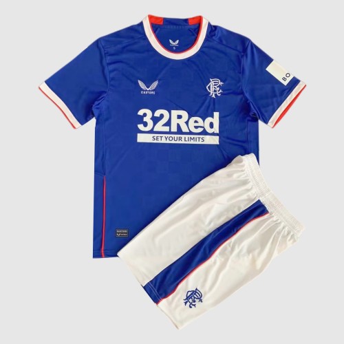 Rangers 22/23 Home Jersey and Short Kit