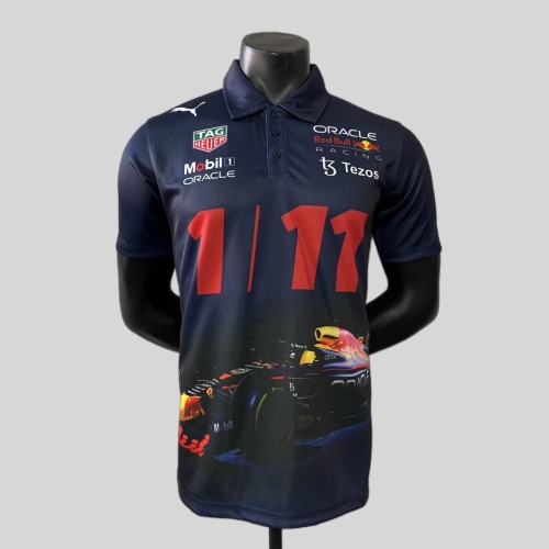 Oracle Red Bull Racing F1 2022 Sergio Perez Team Polo Navy