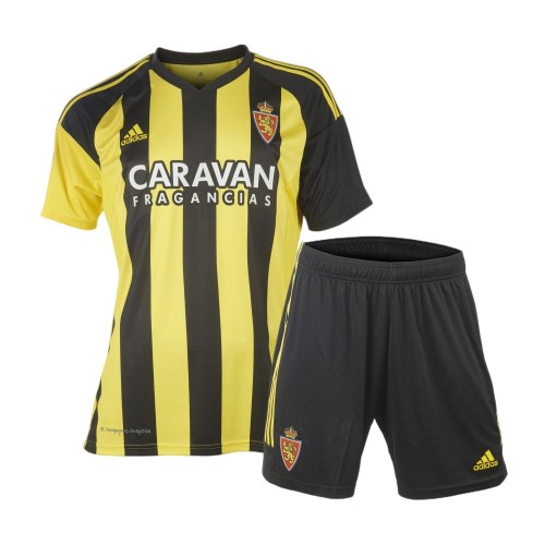 Kids Real Zaragoza 22/23 Away Jersey and Short Kit
