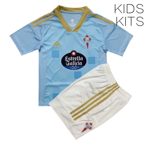 Kids Celta Vigo 22/23 Home Jersey and Short Kit
