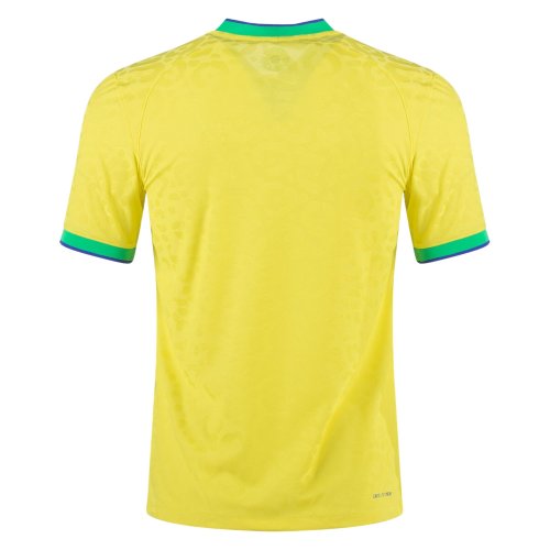 Player Version Brazil 2022 World Cup Home Authentic Jersey