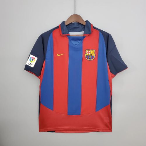 Barcelona 2003/2004 Home Retro Jersey