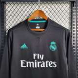 Real Madrid 2017/2018 Away Retro L/S Jersey
