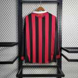 AC Milan 2009/2010 Home Retro Long Sleeve Jersey