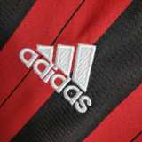 AC Milan 2013/2014 Home Retro Long Sleeve Jersey