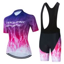 Women's Road Race Pro Team Cycling Short-sleeved Suit Cycling