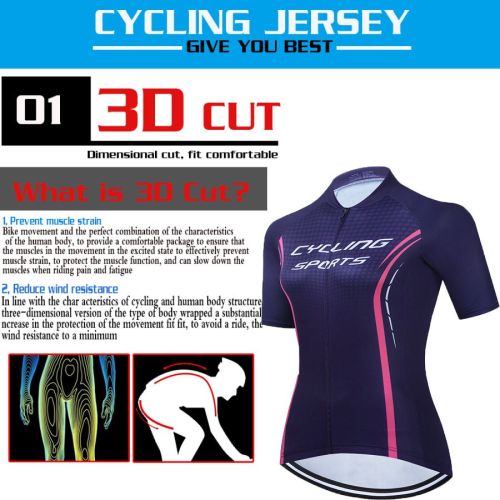 Women's Road Race Pro Team Cycling Short-sleeved Suit Cycling