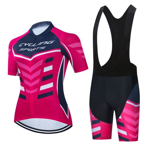 Women's Road Race Pro Team Cycling Short-sleeved Suit Cycling
