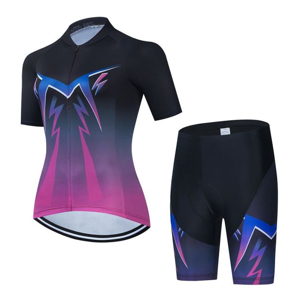 Women's Road Race Pro Team Cycling Short-sleeved Suit