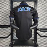 Thai Version SSC Napoli 23/24 Team Polo - Black