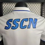 Thai Version SSC Napoli 23/24 Team Polo - White
