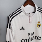 Real Madrid 2014/2015 Home Retro L/S Jersey