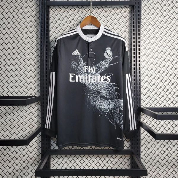 Real Madrid 2014/2015 Third Retro L/S Jersey