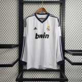 Real Madrid 2012/2013 Home Retro L/S Jersey