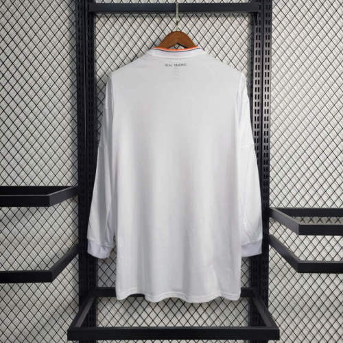 Real Madrid 2013/2014 Home Retro L/S Jersey